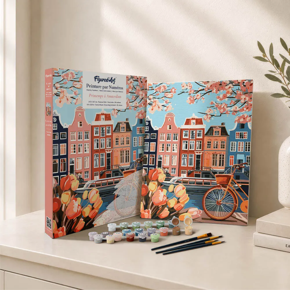 Figured'Art Lente in Amsterdam schilderen op nummers cadeauset