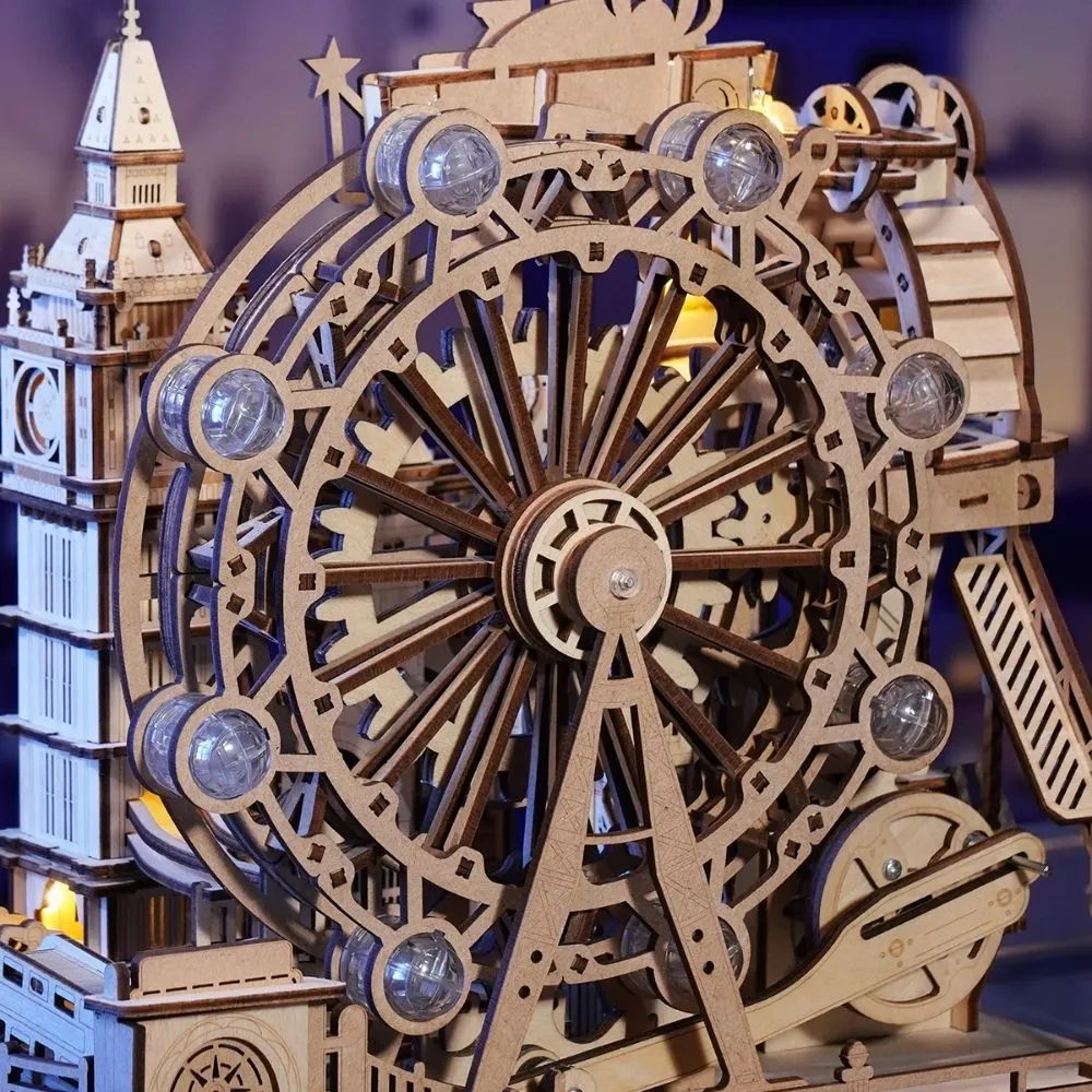 Figured'Art Marmeren reis Londen 3D puzzel knikkerbaan