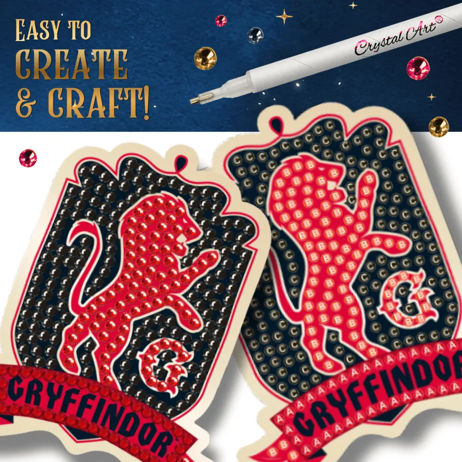 Craft Buddy Harry Potter Crystal Art pin badge blind bag