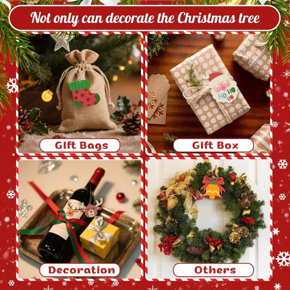 Figured'Art Rendier Kerstman Sokken kerstornamenten schilderen op nummer