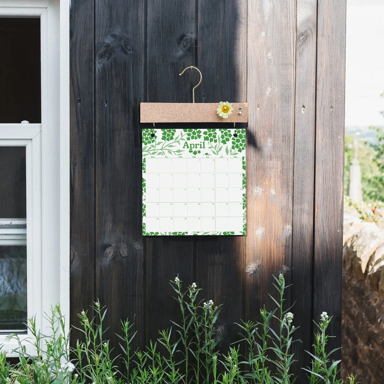 Studio Wald 2027 Pinboard Calendar prikbordkalender floral