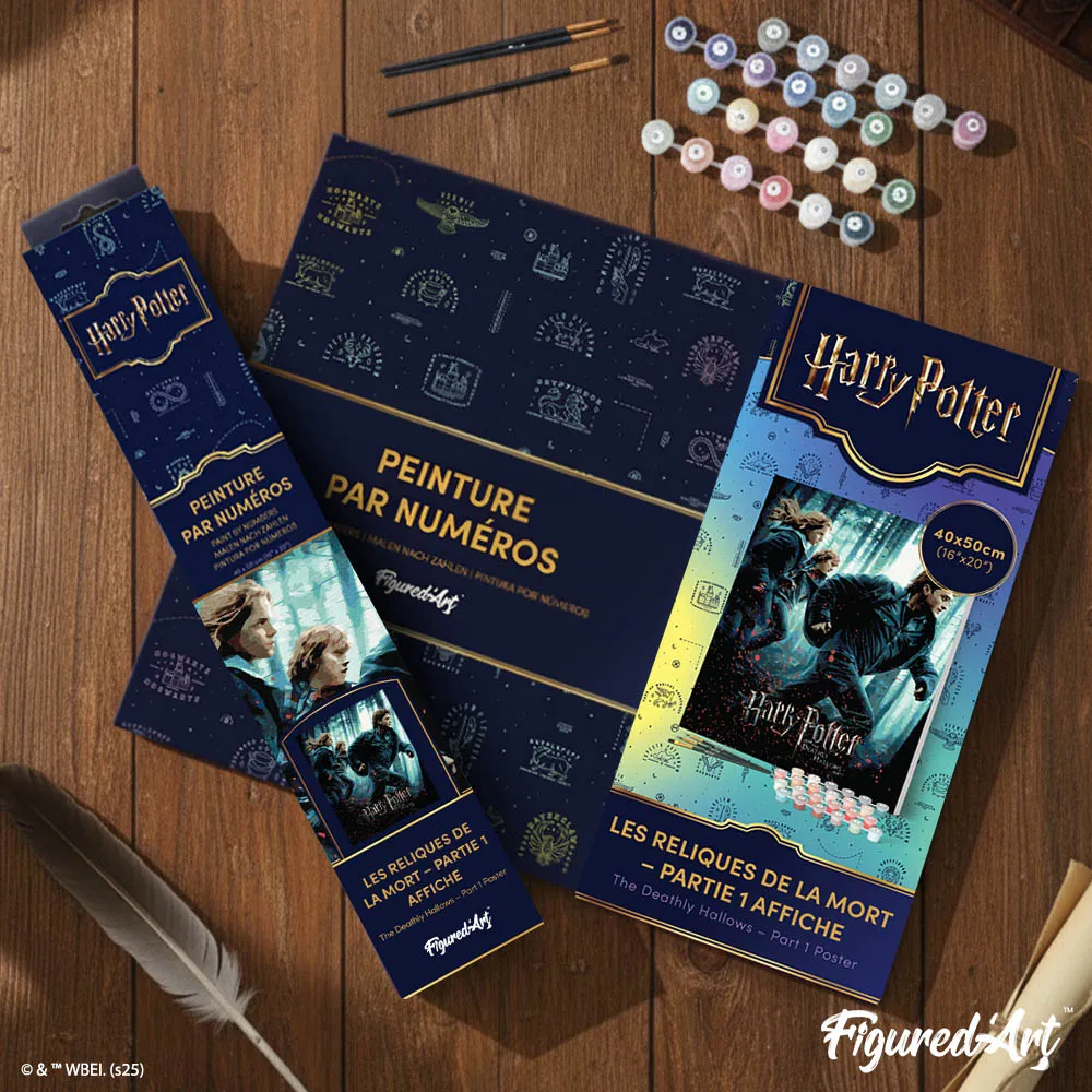 Figured'Art Harry Potter Relieken Deel 1 poster 40x50 nummer