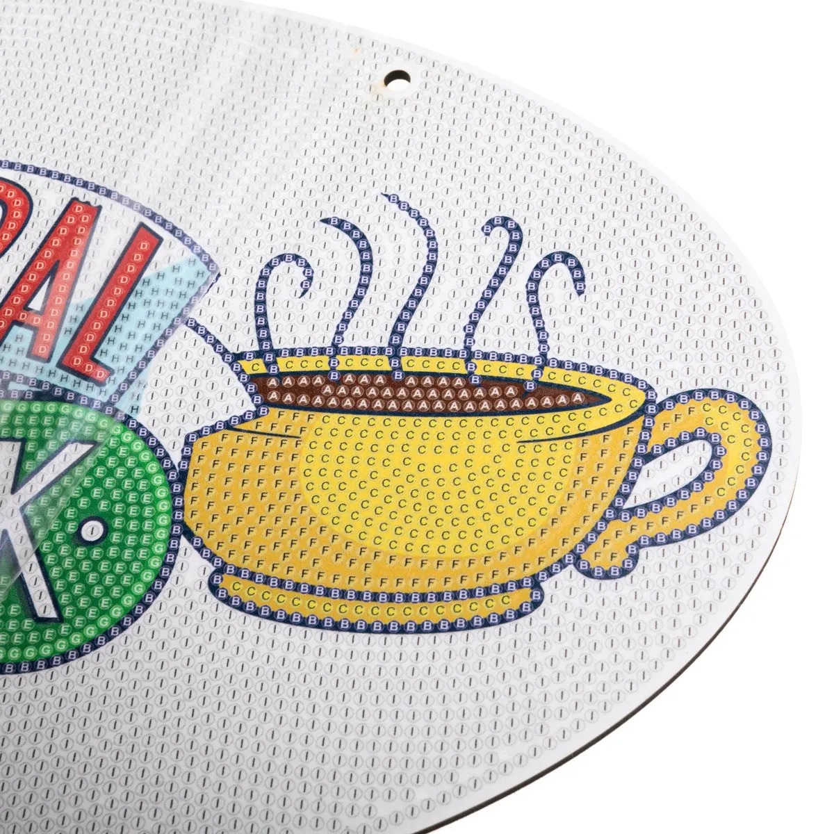 Craft Buddy Crystal Art Central Perk diamond painting hanger 35 cm