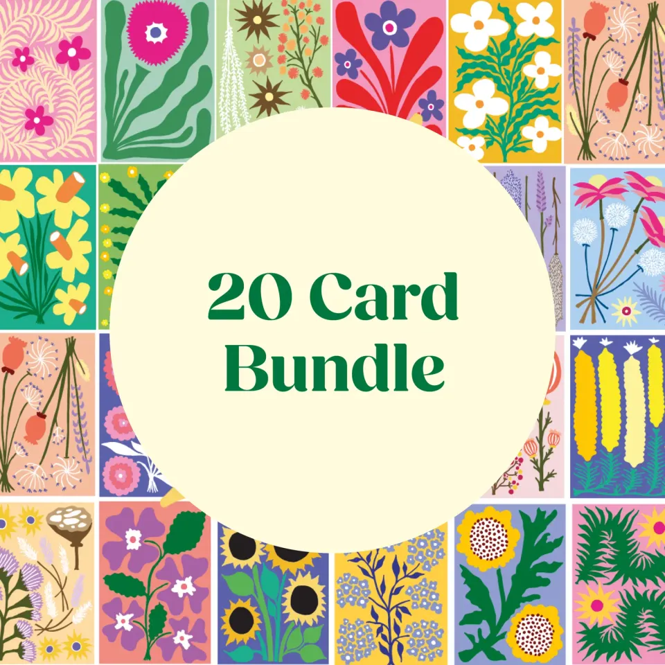 Studio Wald 20 Card Mystery Bundle wenskaarten 20 stuks blanco