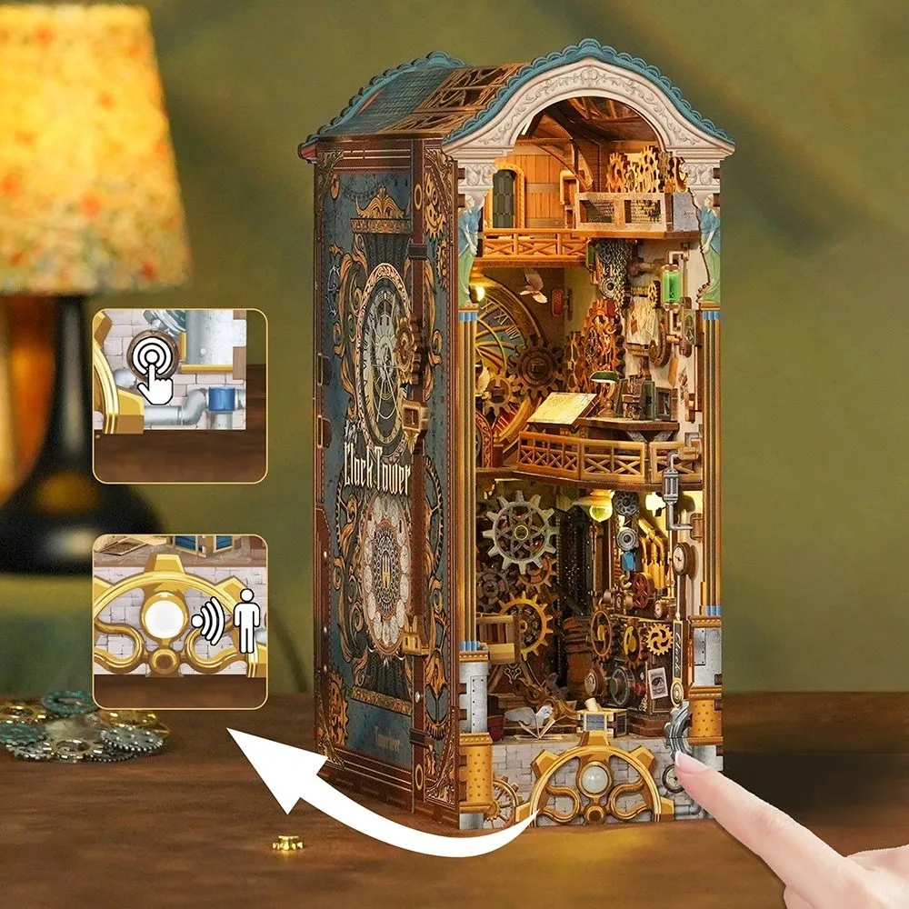 Figured'Art Klokkentoren Book Nook Bouwpakket 430 delig