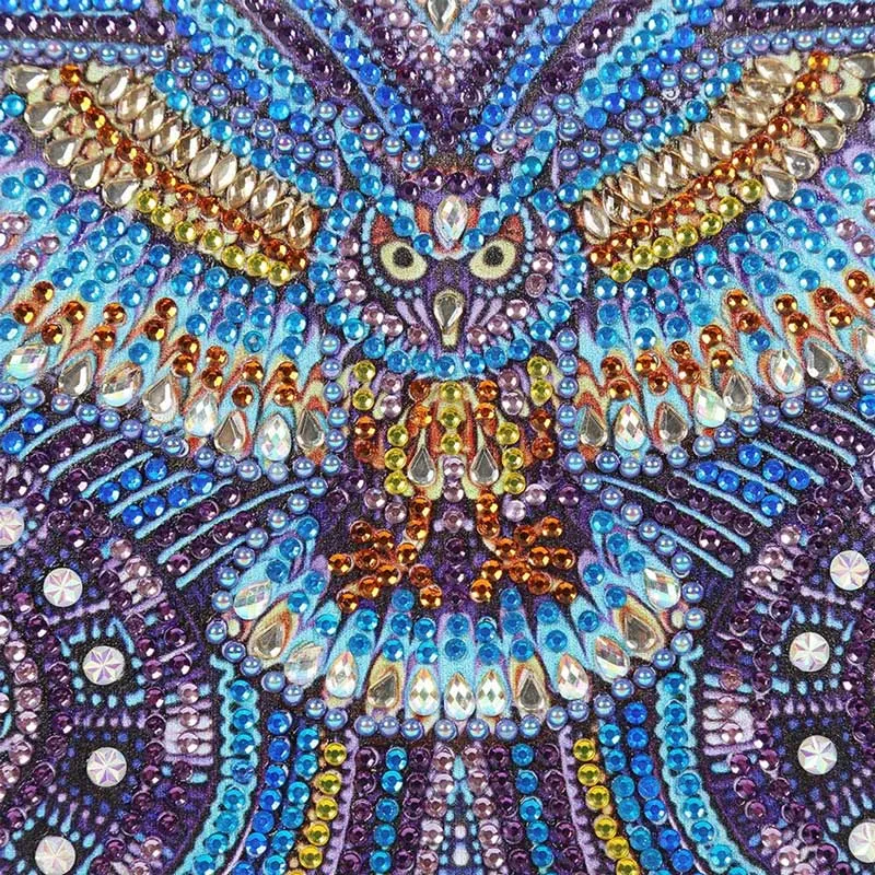 Figured'Art Uil boek diamond painting A5 50 pagina's