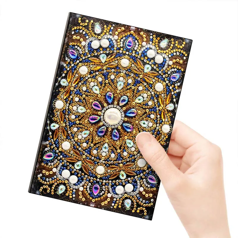 Figured'Art Mandala diamond painting boek A5 50 pagina's strass