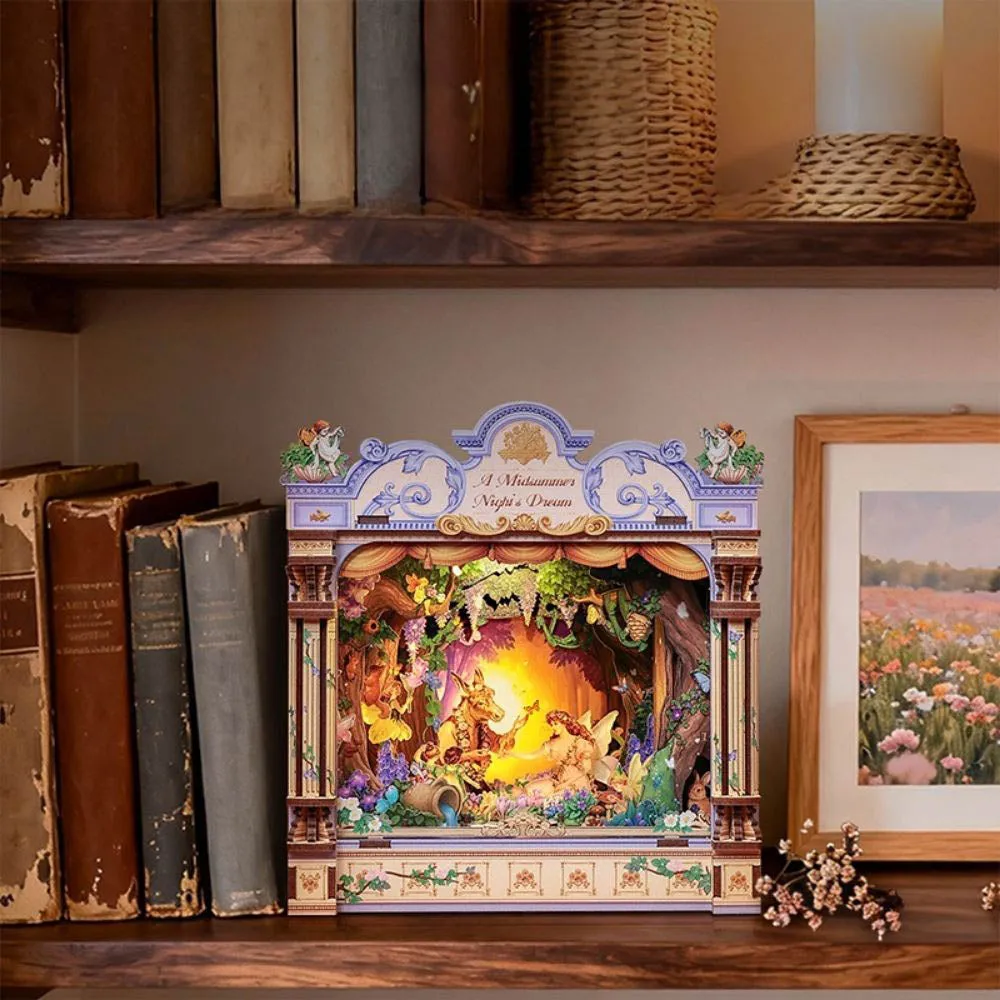 Figured'Art Midzomernachtsdroom book nook kit 107 delen led