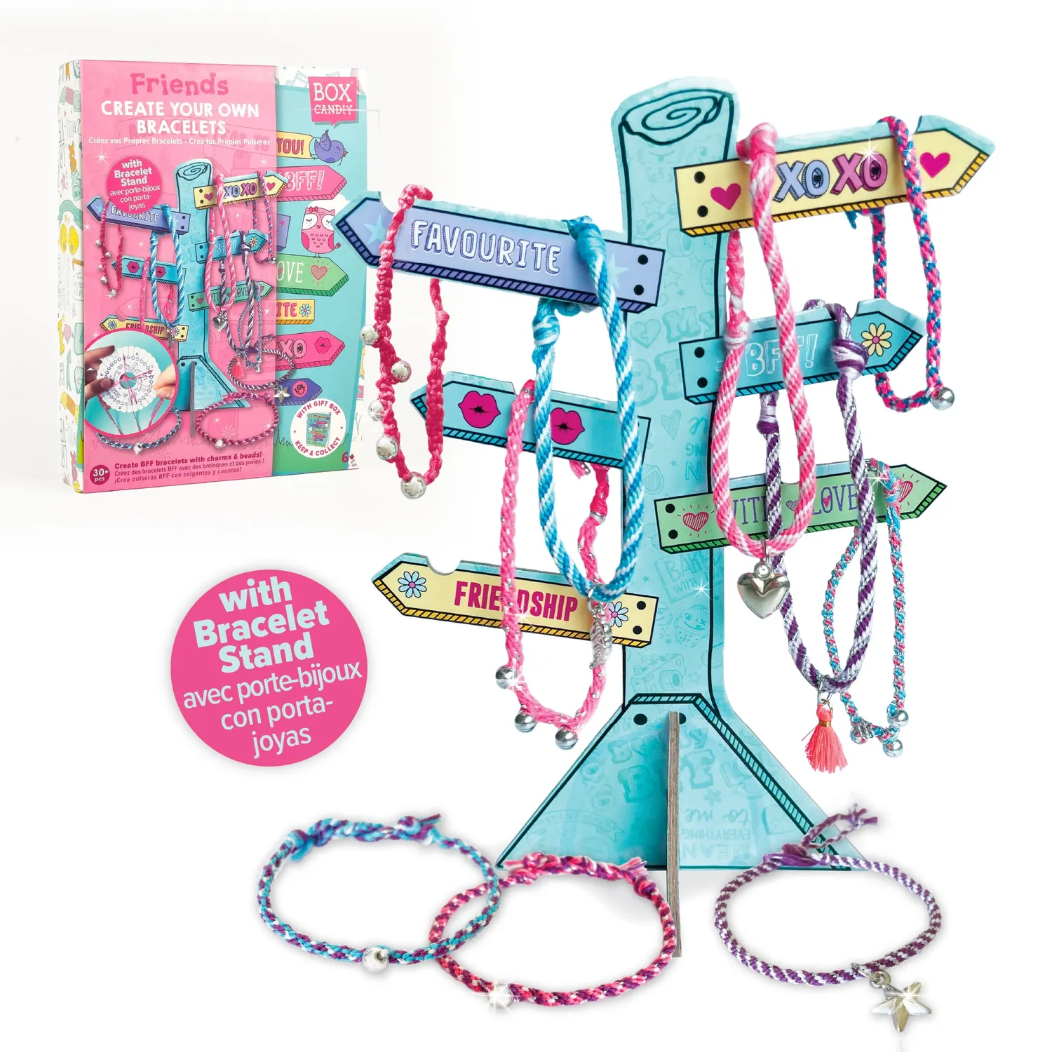 Box Candiy Friends Create Your Own Bracelets armbandenset