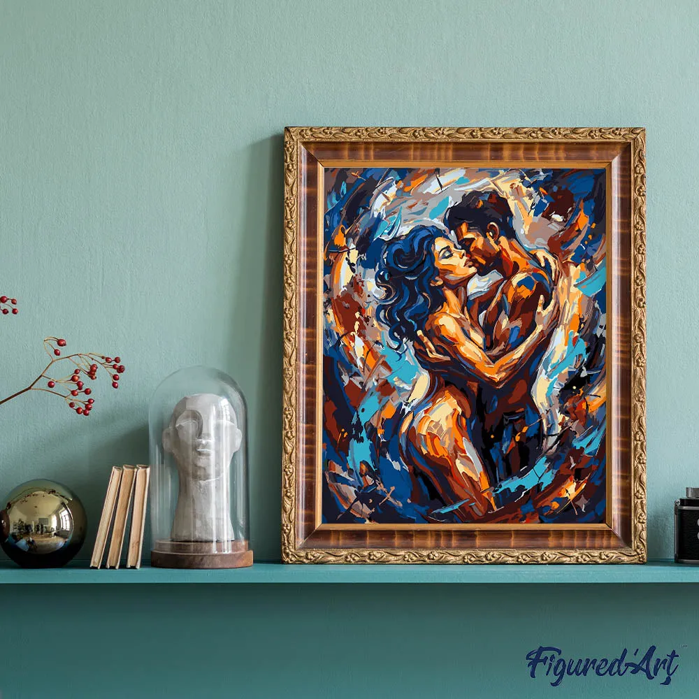 Figured'Art Ongerepte Liefde Schilderen op Nummer 40x50 cm