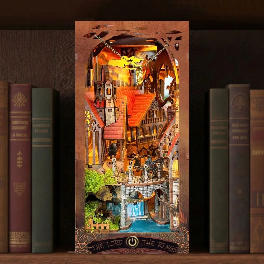Figured'Art Vallei van de Magie book nook 227-delig met led