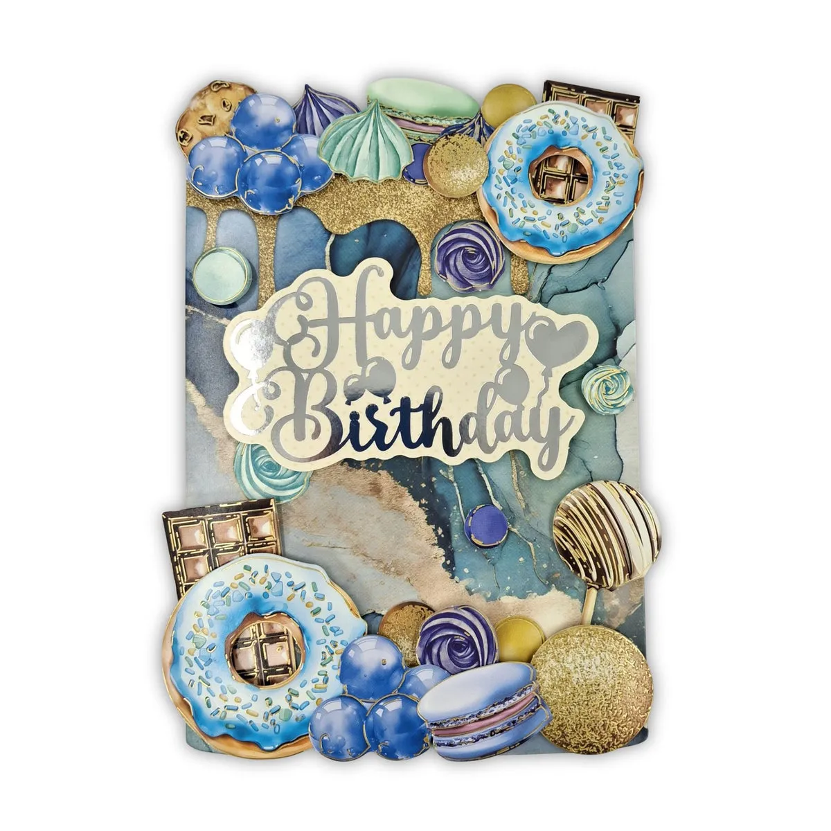 Craft Buddy Celebration Cakes kaartenmaakset 16 kaarten