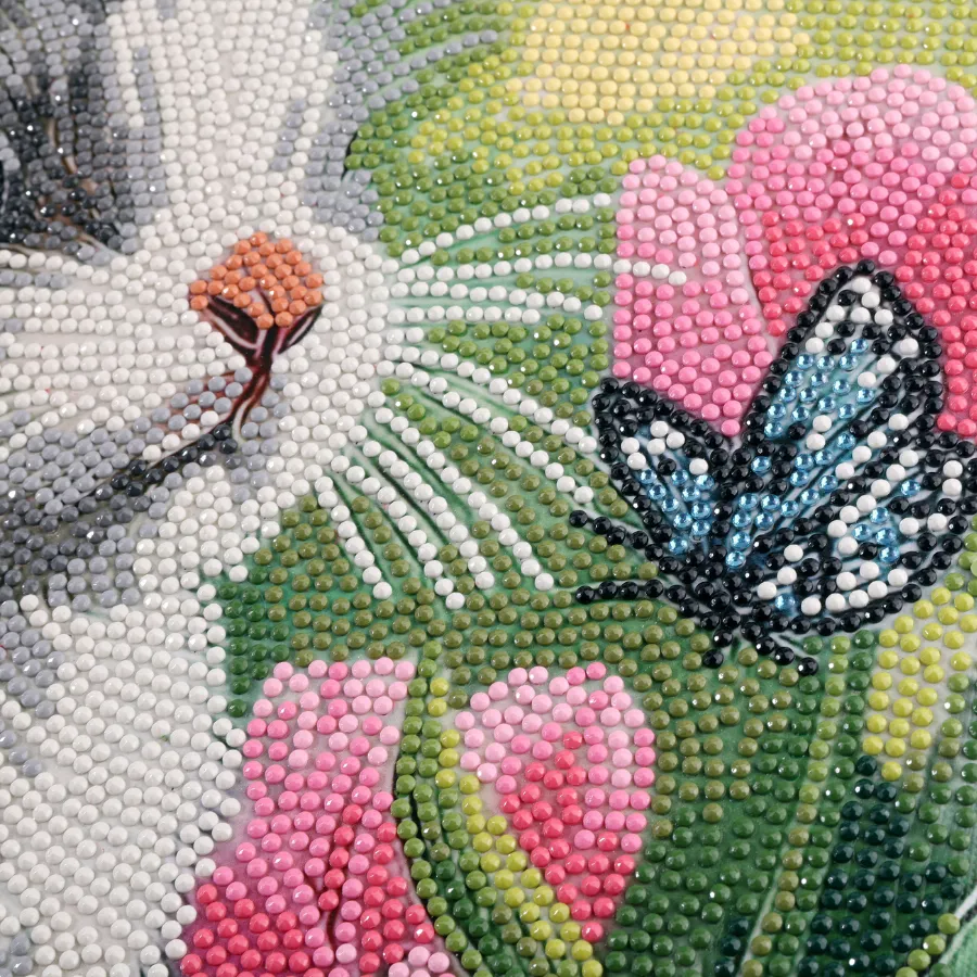 Craft Buddy Crystal Art Little Rabbit canvas 40x50 cm full crystal