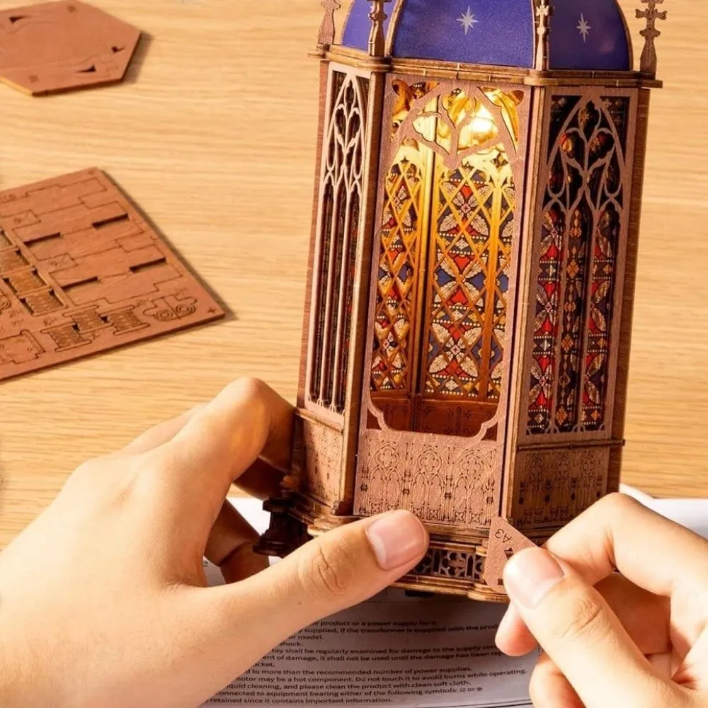 Figured'Art Sterrenkoepelkathedraal 3D puzzel 118-delig met led