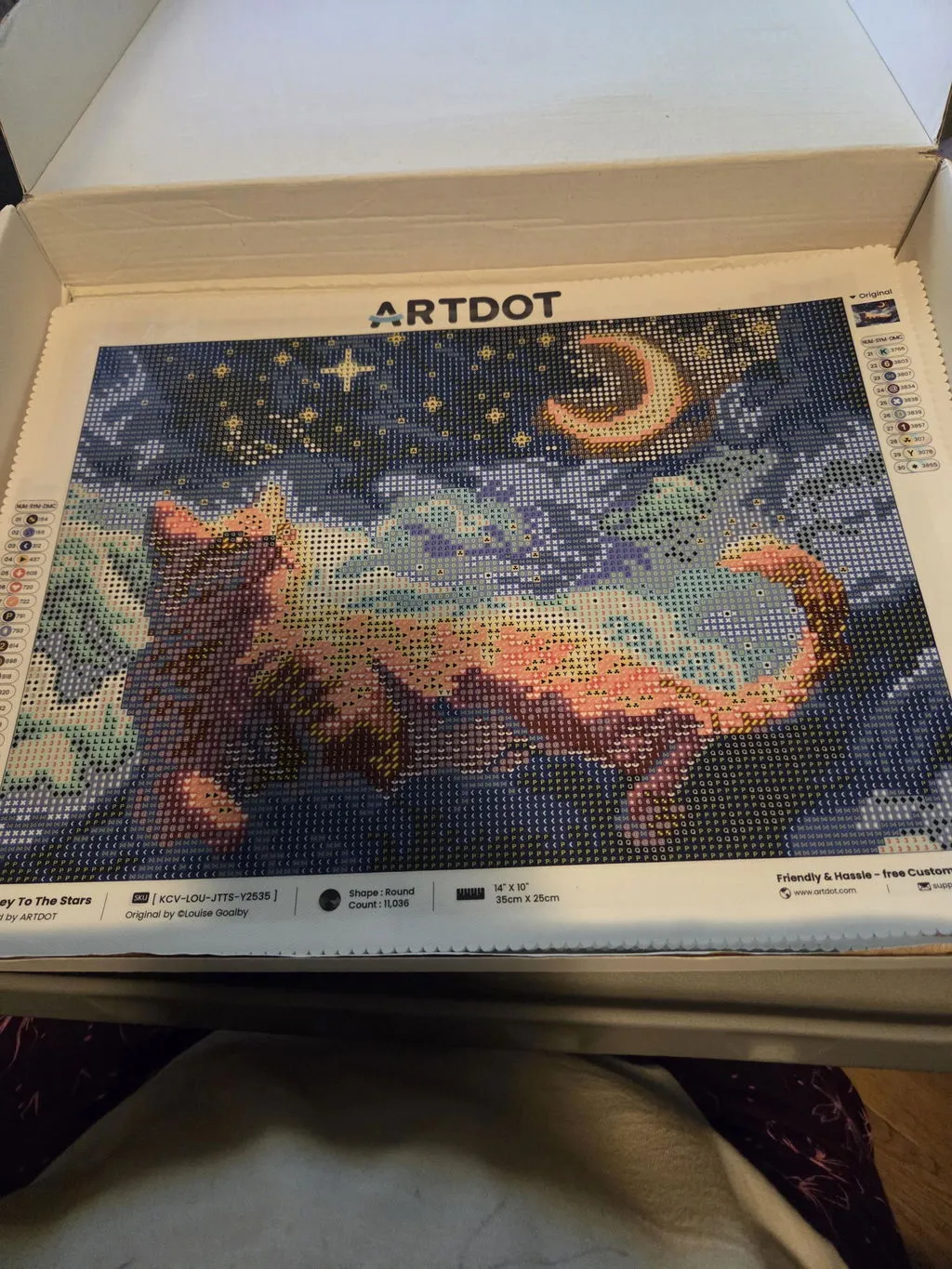 ARTDOT Fantastic Animal diamond painting 12 doeken dieren