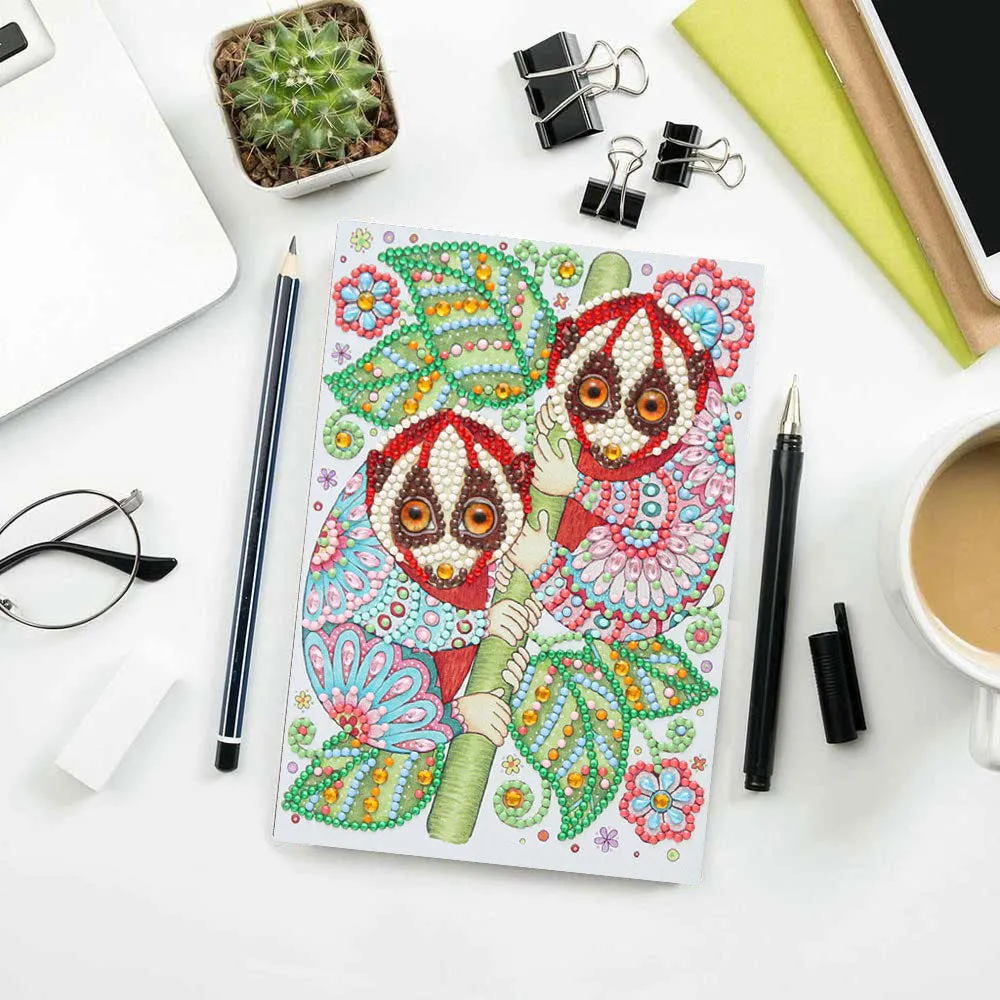 Figured'Art Notitieboek Koala's diamond painting A5 50 pag