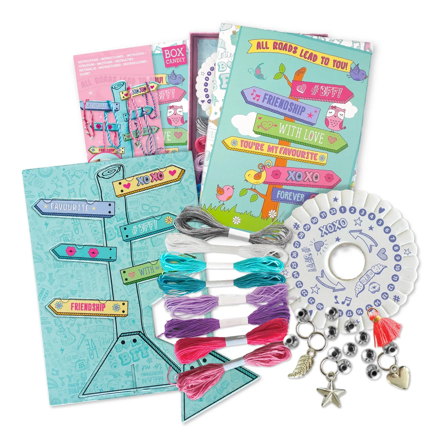 Box Candiy Friends Create Your Own Bracelets armbandenset