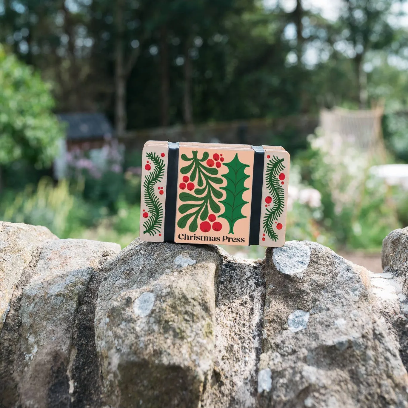 Studio Wald Pocket Flower Press Christmas bloemenpers 12x8 cm