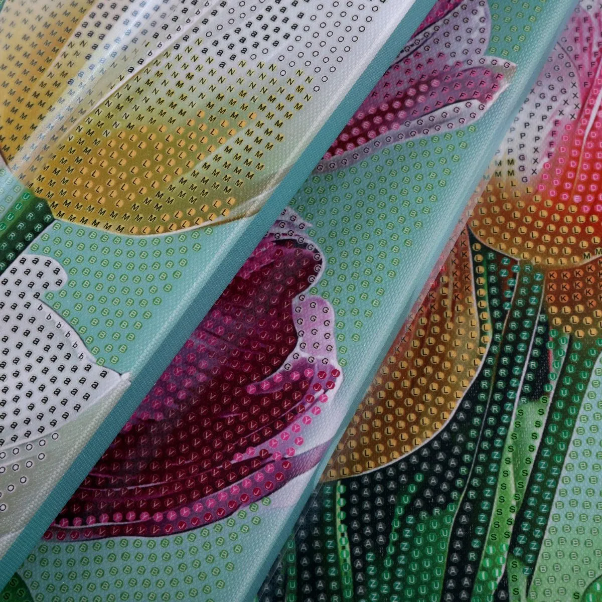 Craft Buddy Crystal Art Echoes of Spring triptiek tulpen 3-delig