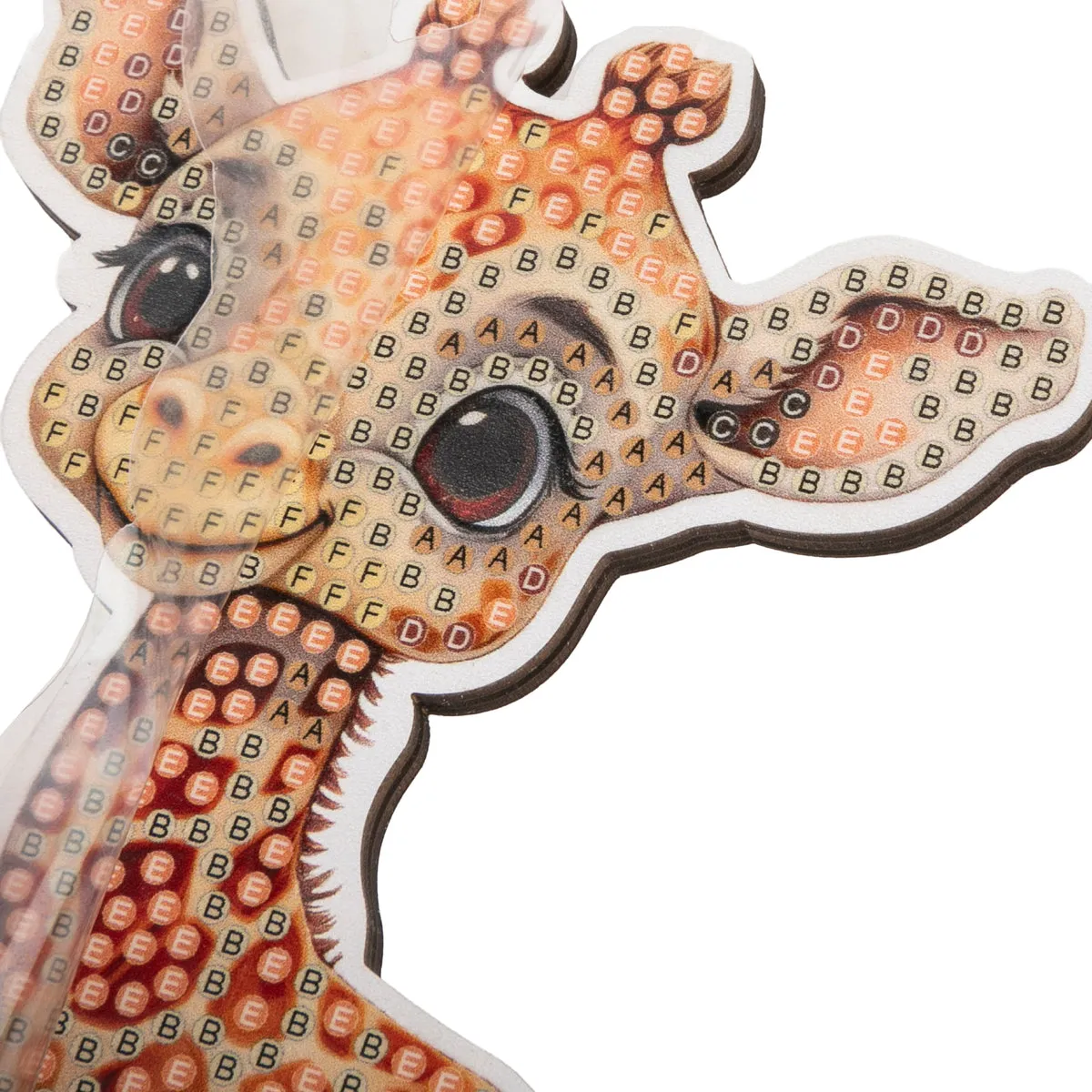 Craft Buddy Wildlife Buddies Giraf diamond painting figuur 11cm