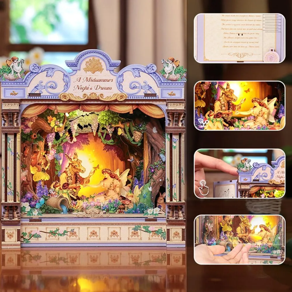 Figured'Art Midzomernachtsdroom book nook kit 107 delen led