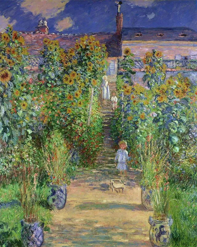 Figured'Art Monet Vétheuil diamond painting 40x50 cm full drill