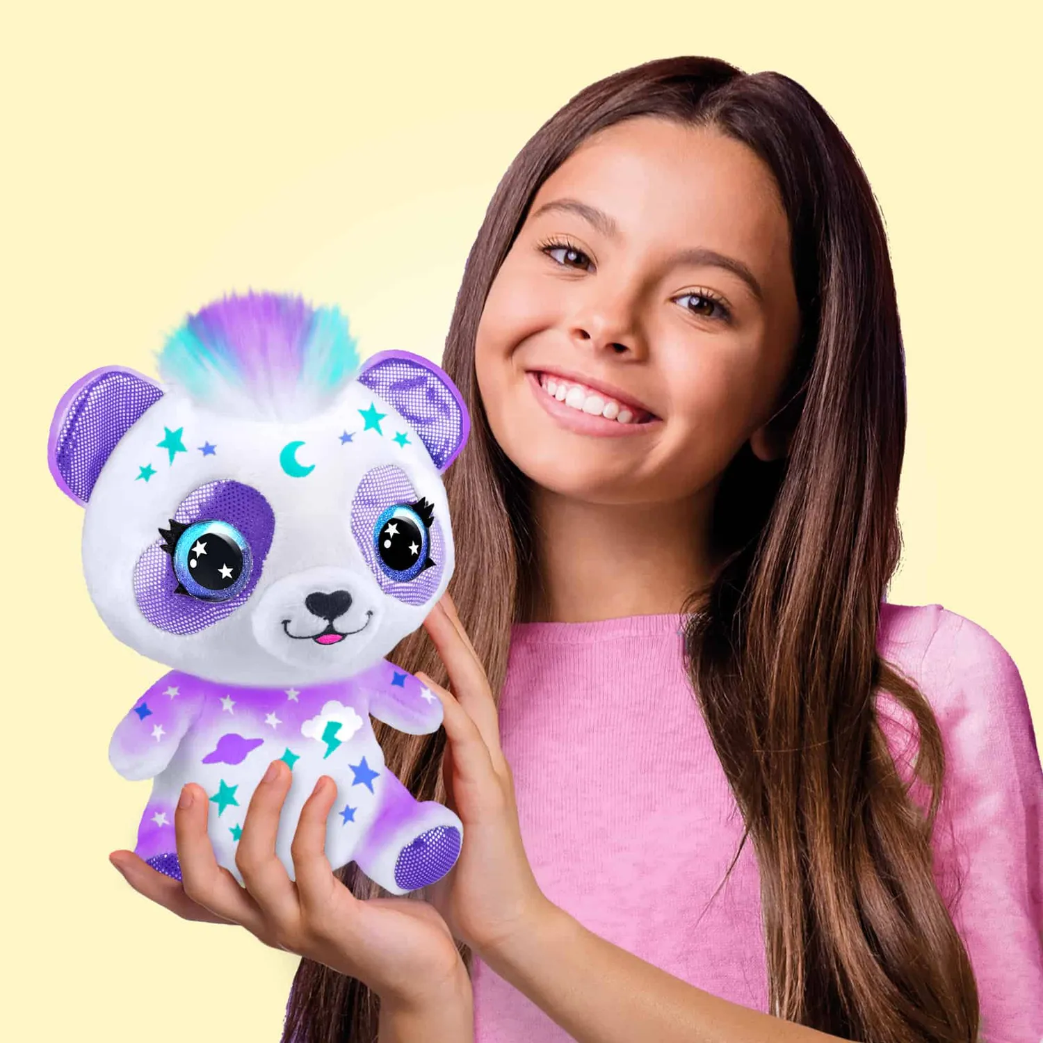 Canal Toys Airbrush Plush Panda knuffel washbaar