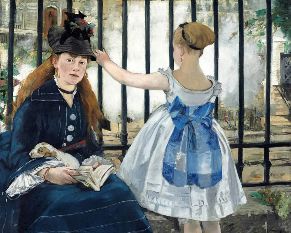 Figured'Art Saint-Lazare Manet diamond painting 40x50cm vierkant