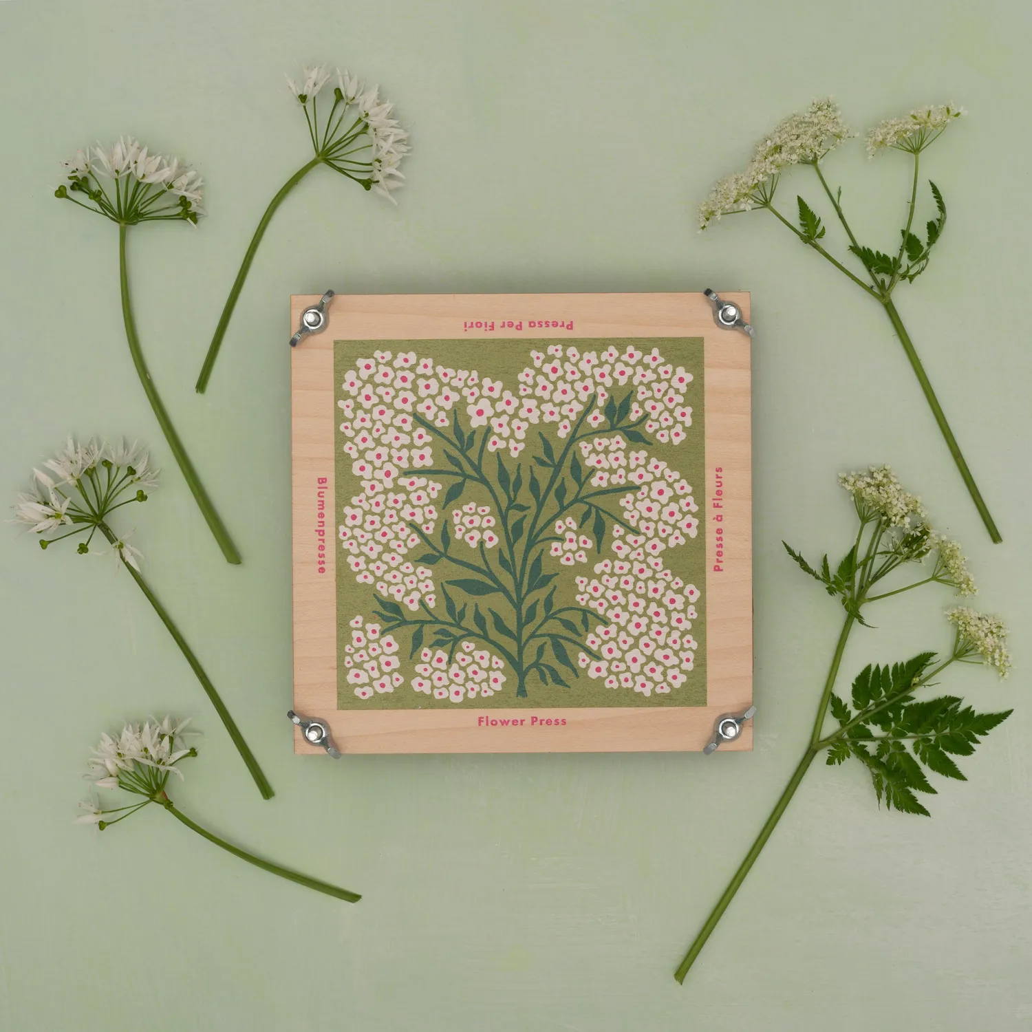Studio Wald Flower Press Forget Me Not bloemenpers 15x15 cm