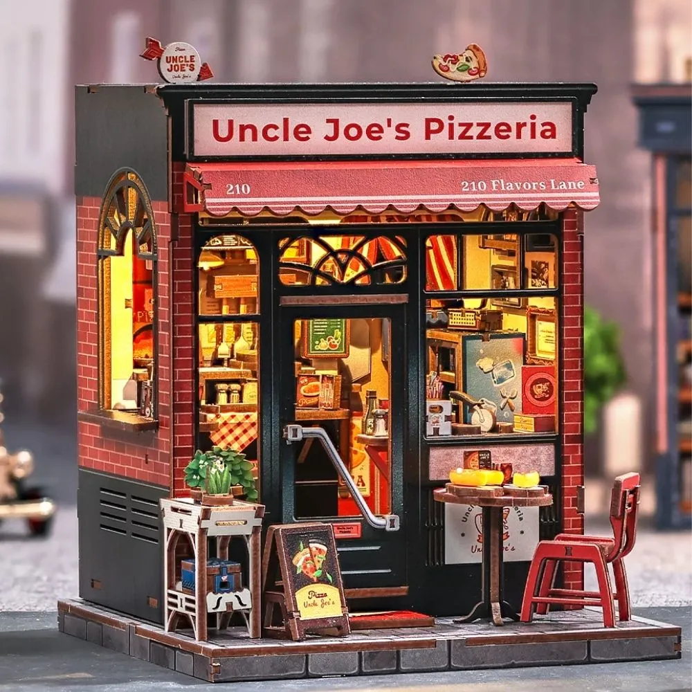 Figured'Art Nonkel Joes Pizzeria miniatuurhuisje 236 delen