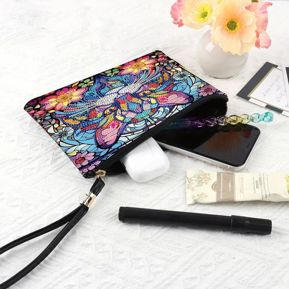 Figured'Art Kat Diamond Painting Polstas 20x15cm PU-leer
