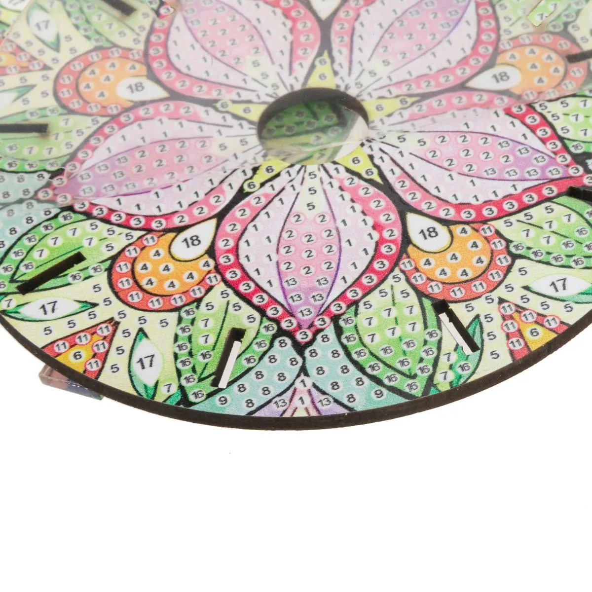 Craft Buddy Crystal Art Radiant Petals vaas diamond painting 11x15 cm