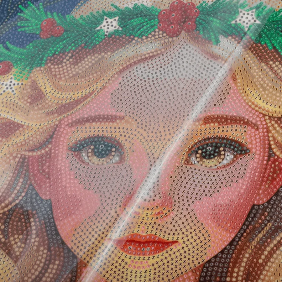 Craft Buddy Crystal Art Angel Face canvas kit 40x50 full crystal