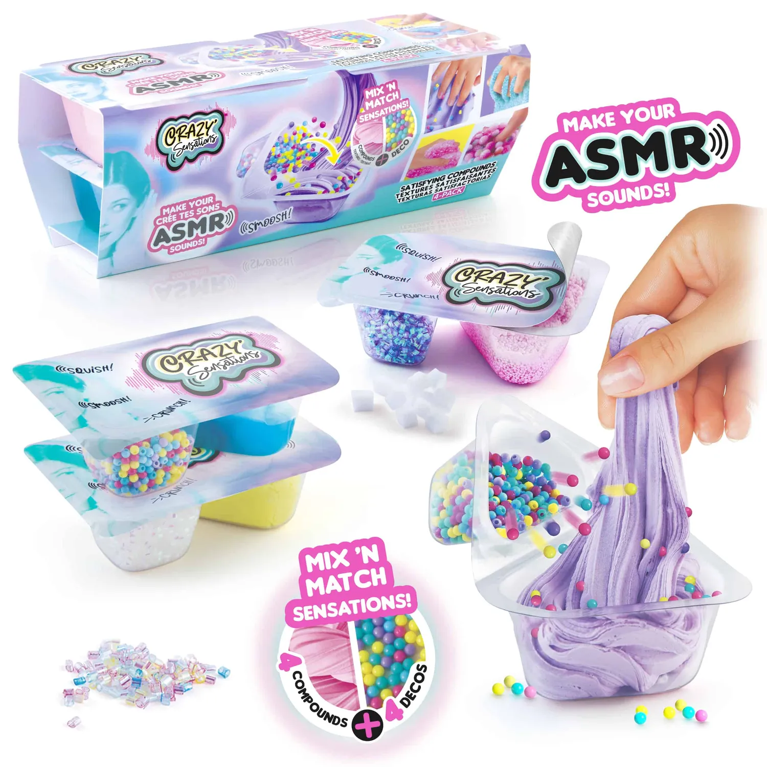 Canal Toys Crazy Sensations Compound Kit 4 Pack slijmset