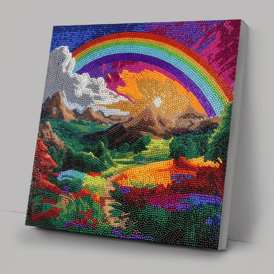 Craft Buddy Ethereal Escape canvas diamond painting 30x30cm