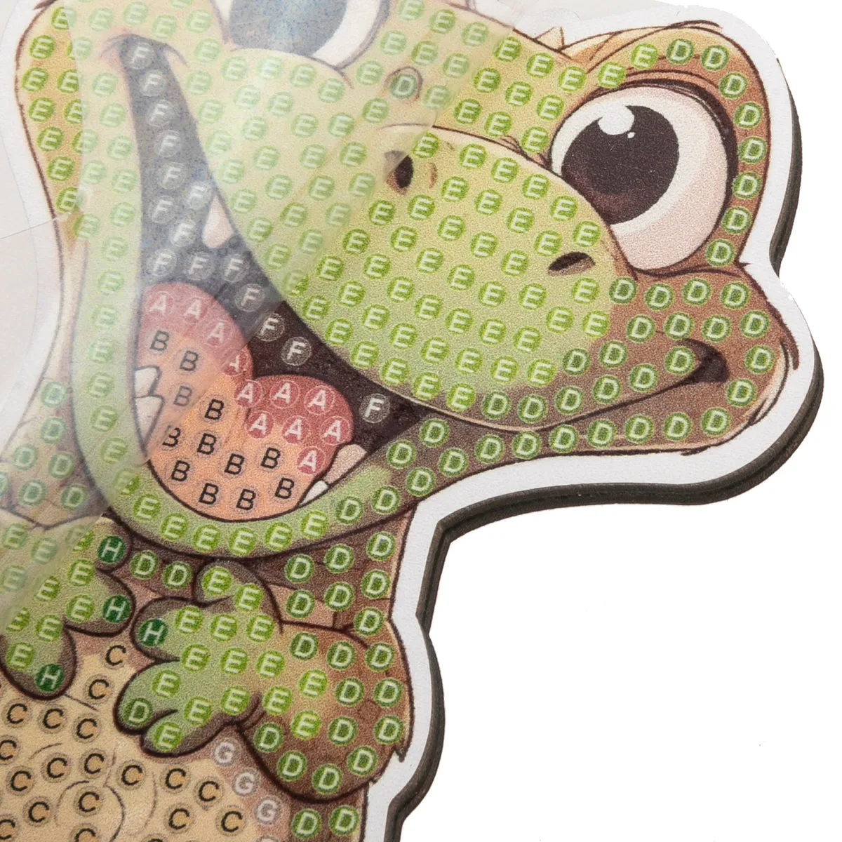 Craft Buddy Crystal Art Wildlife Buddies Alligator diamond painting figuur