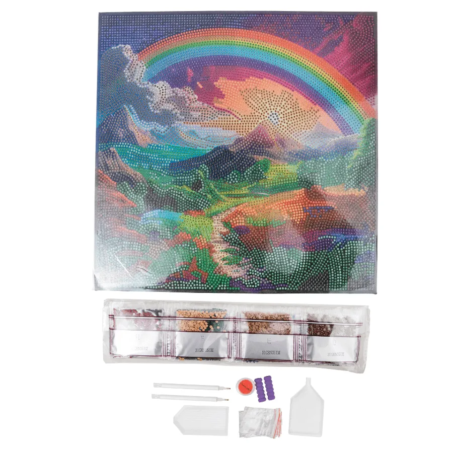 Craft Buddy Ethereal Escape canvas diamond painting 30x30cm
