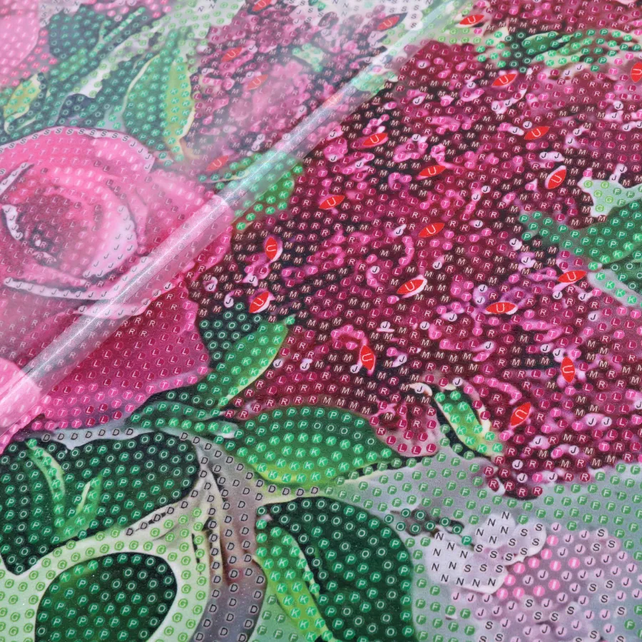 Craft Buddy Crystal Art Rose & Lilac Harmony diamond painting 50x40cm