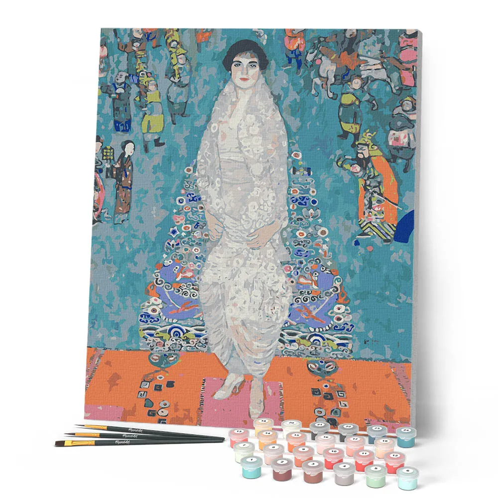Figured'Art Portret van Elisabeth Lederer Klimt schilderen op nummer