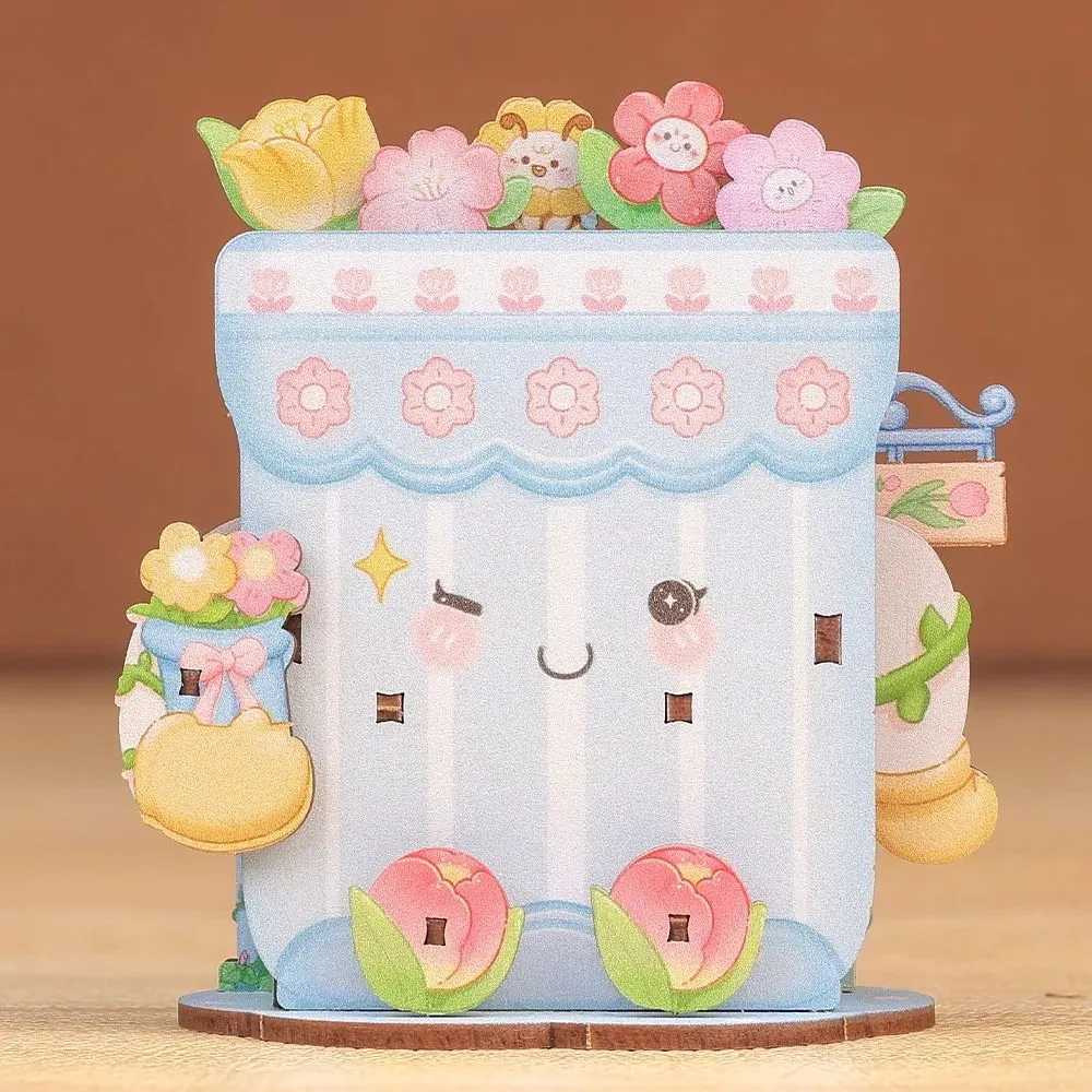 Figured'Art Kleine Bloemenwinkel miniatuurhuisje bouwpakket