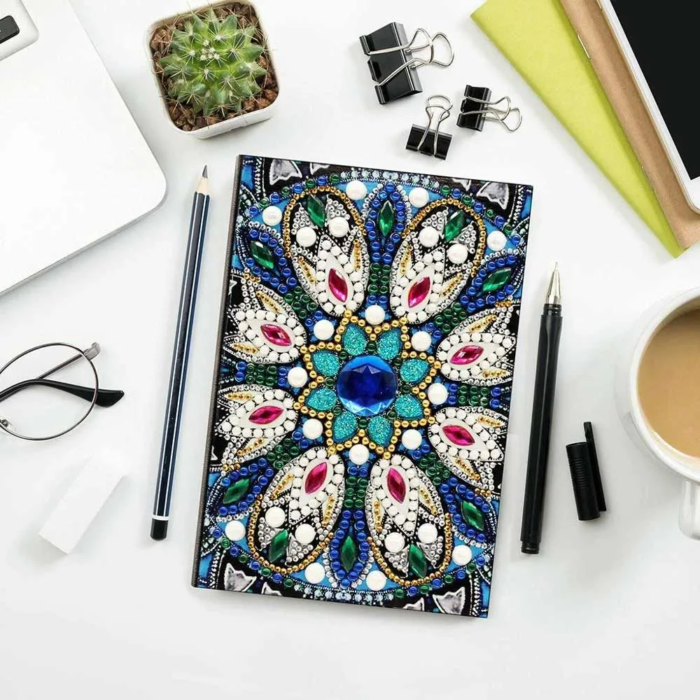 Figured'Art Bloem diamond painting boek A5 – 50 pagina's strass