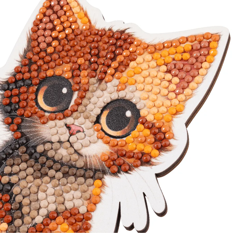 Craft Buddy Crystal Art Wildlife Buddies Kitten figuur 11 cm