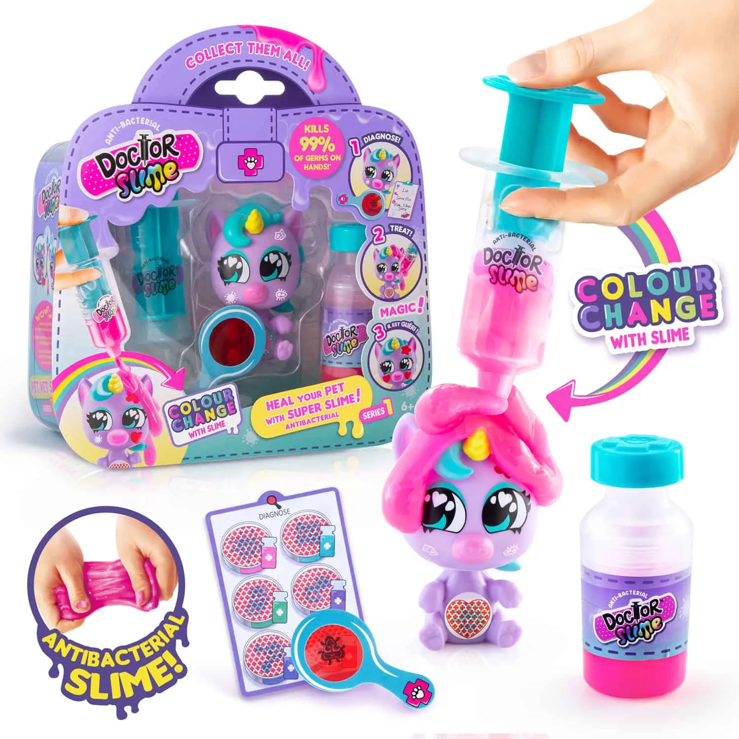 Canal Toys Doctor Slime Vet Pet Series 1 slijm verrassing
