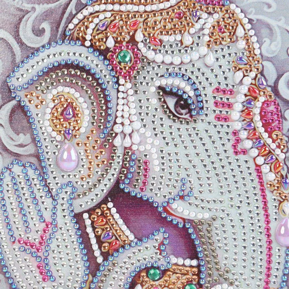 Figured'Art Olifant God Ganesha diamond painting boekje A5 50 pagina's