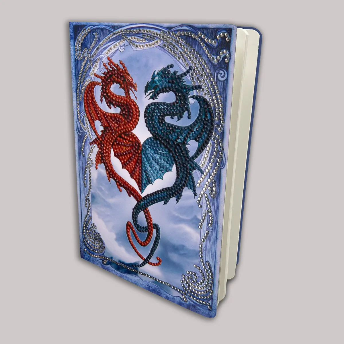 Craft Buddy Crystal Art Dragons Tryst planner A5 agenda