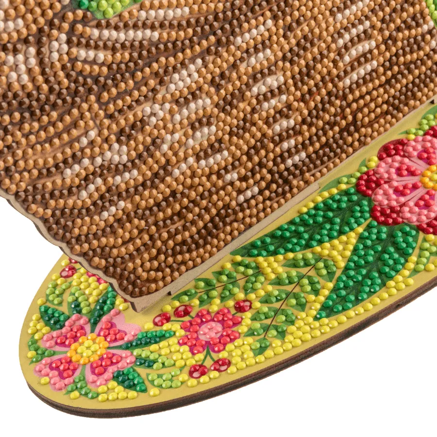 Craft Buddy Crystal Art Fruit Basket houten decoratie 30 cm