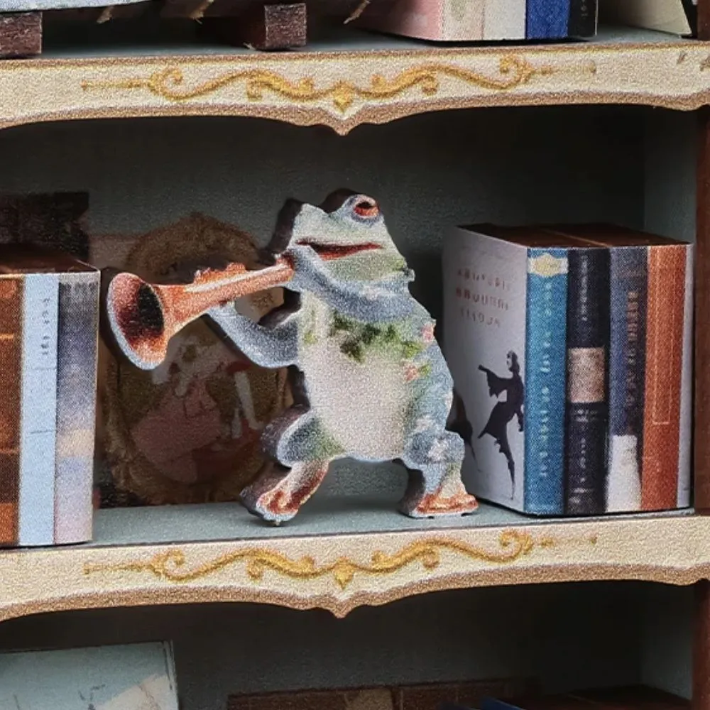 Figured'Art Muse Boekenwinkel book nook bouwpakket led