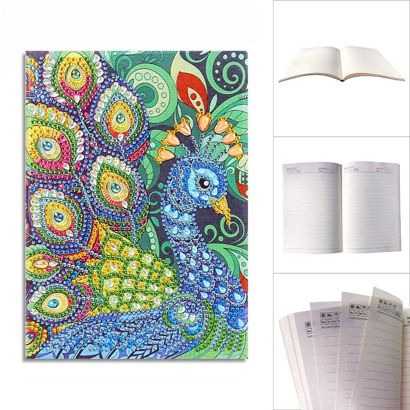 Figured'Art Pauw Diamond Painting Notitieboek A5 64 pagina's Rond