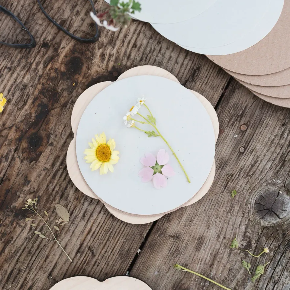 Studio Wald bloemenpers navulset 13 cm papier