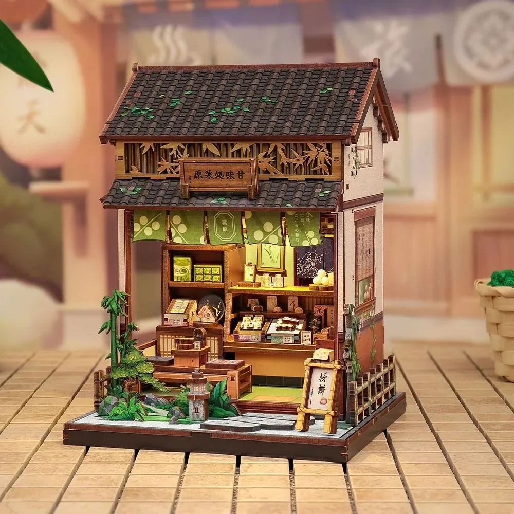 Figured'Art Kurihara Snoepgoed miniatuurhuisje met led 19 cm